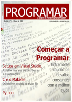 Revista PROGRAMAR: 1ª Edição - Março 2006