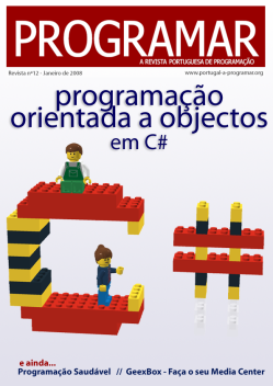 Revista PROGRAMAR: 12ª Edição - Janeiro 2008